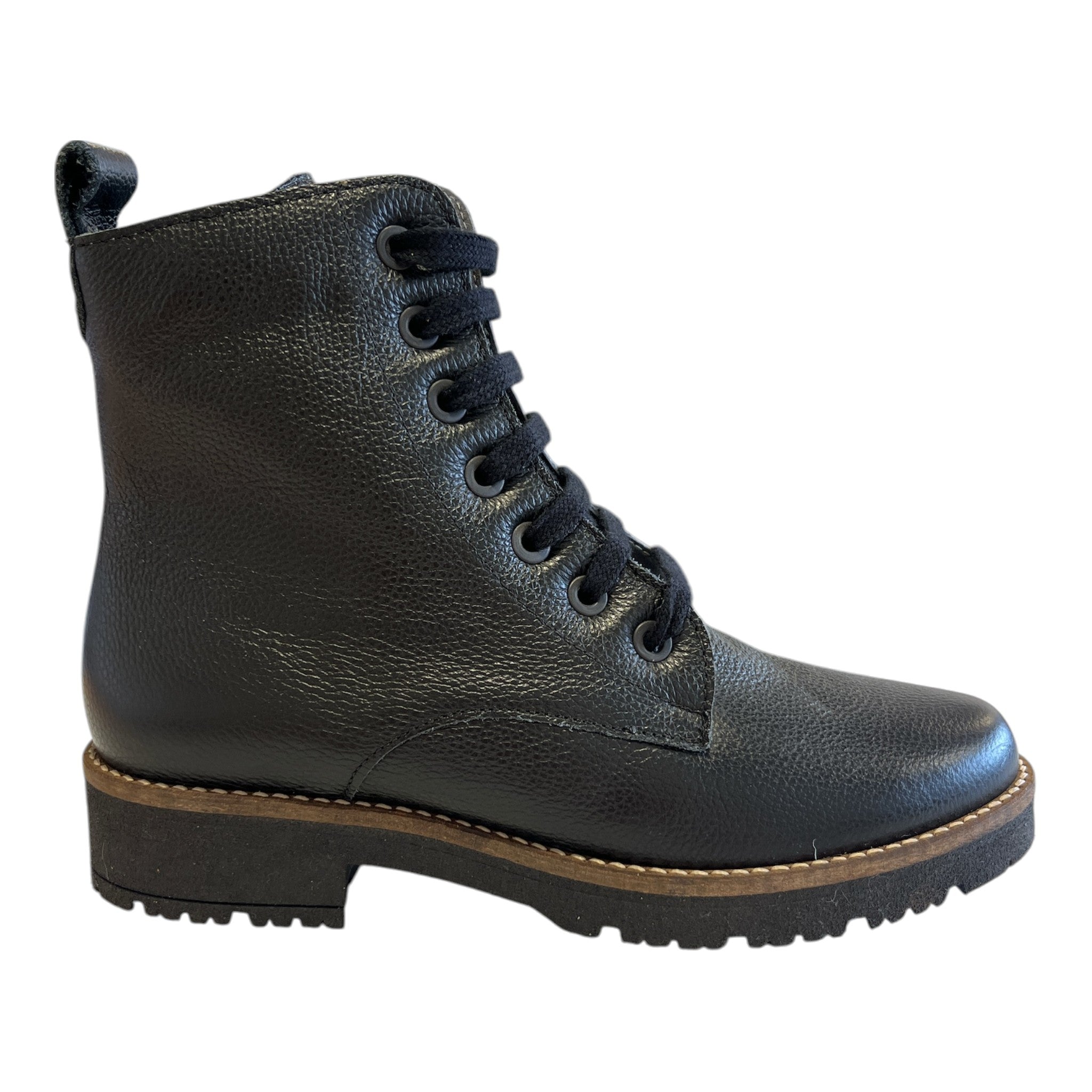 Pitillos Black Leather Boots