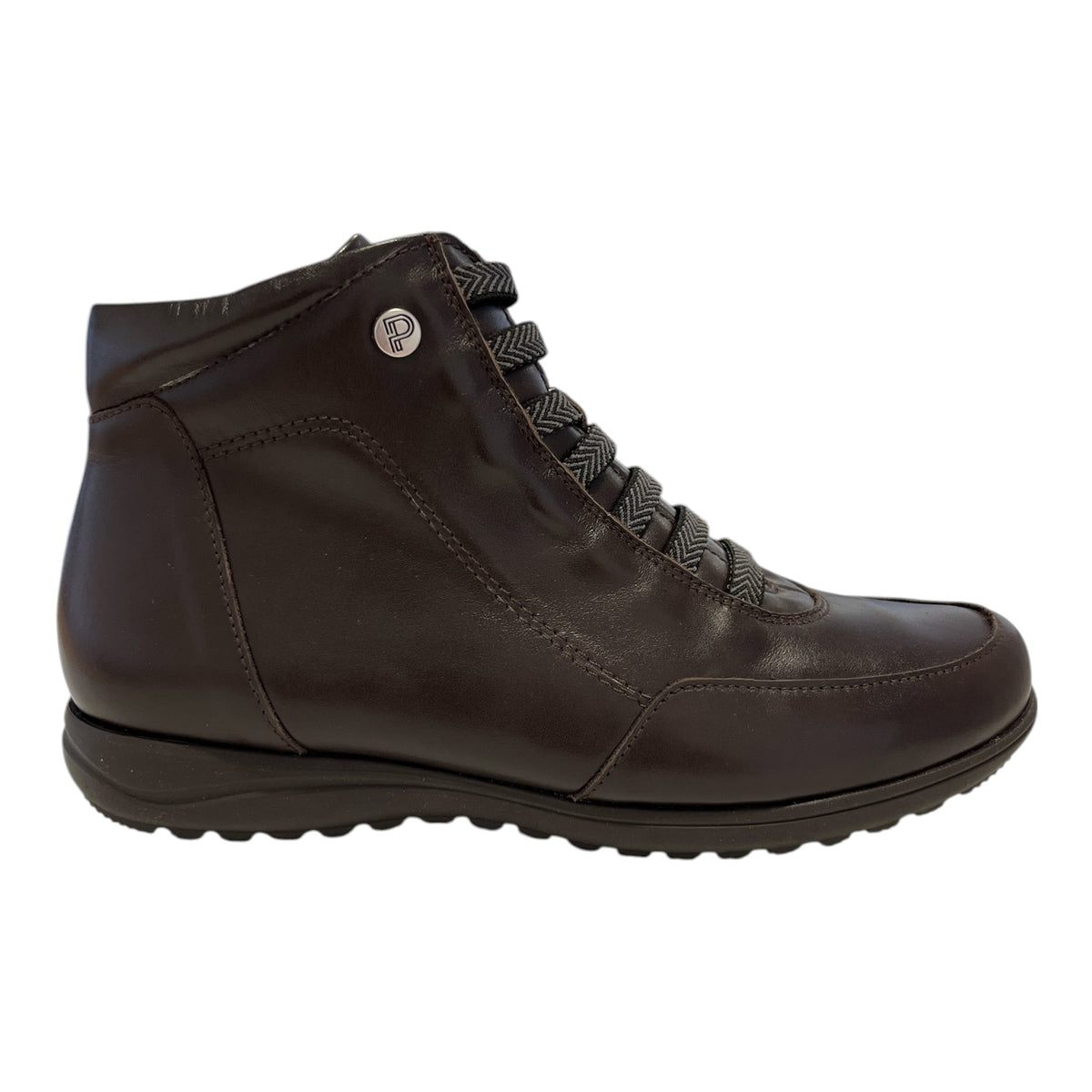 Pitillos Brown Leather Ankle Boots