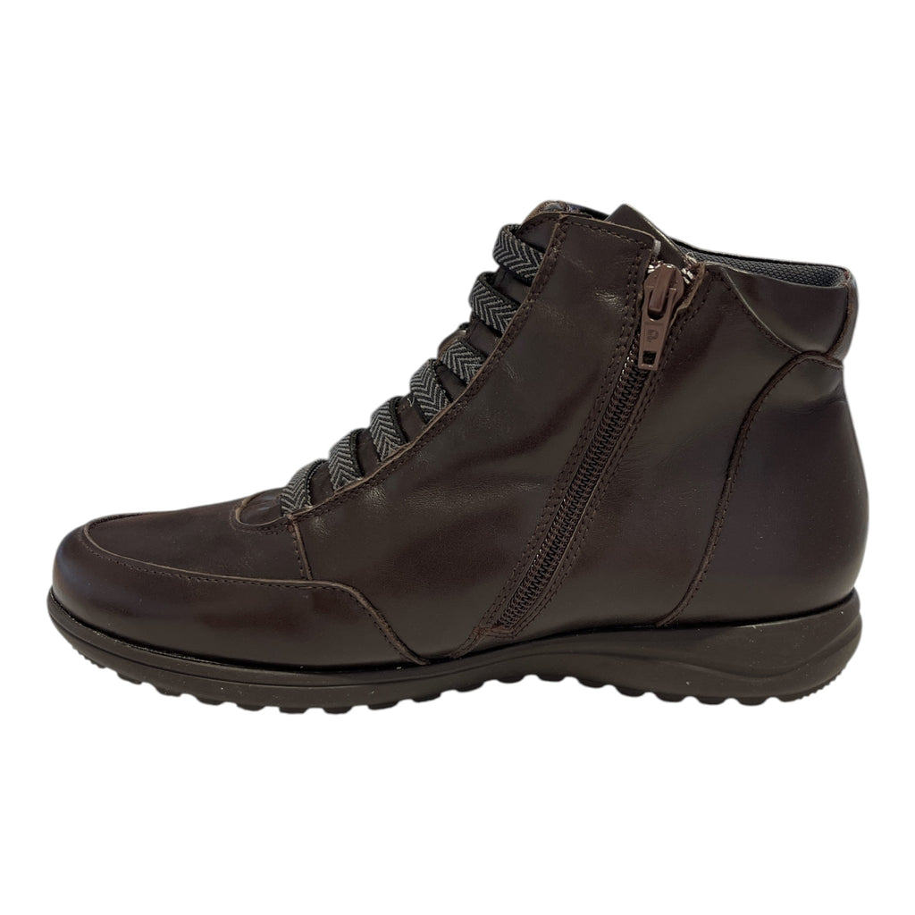 Pitillos Brown Leather Ankle Boots