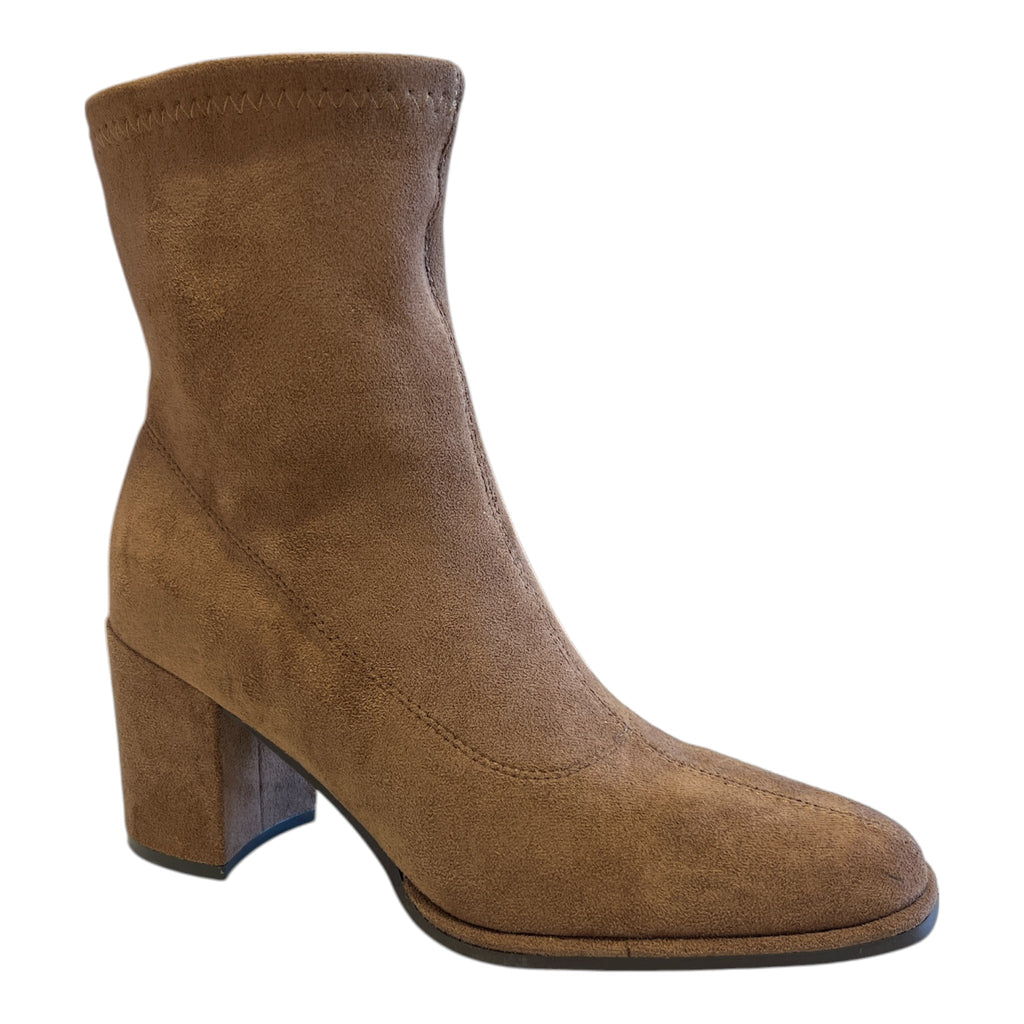 Xti Brown Pull On Ankle Boots 146077