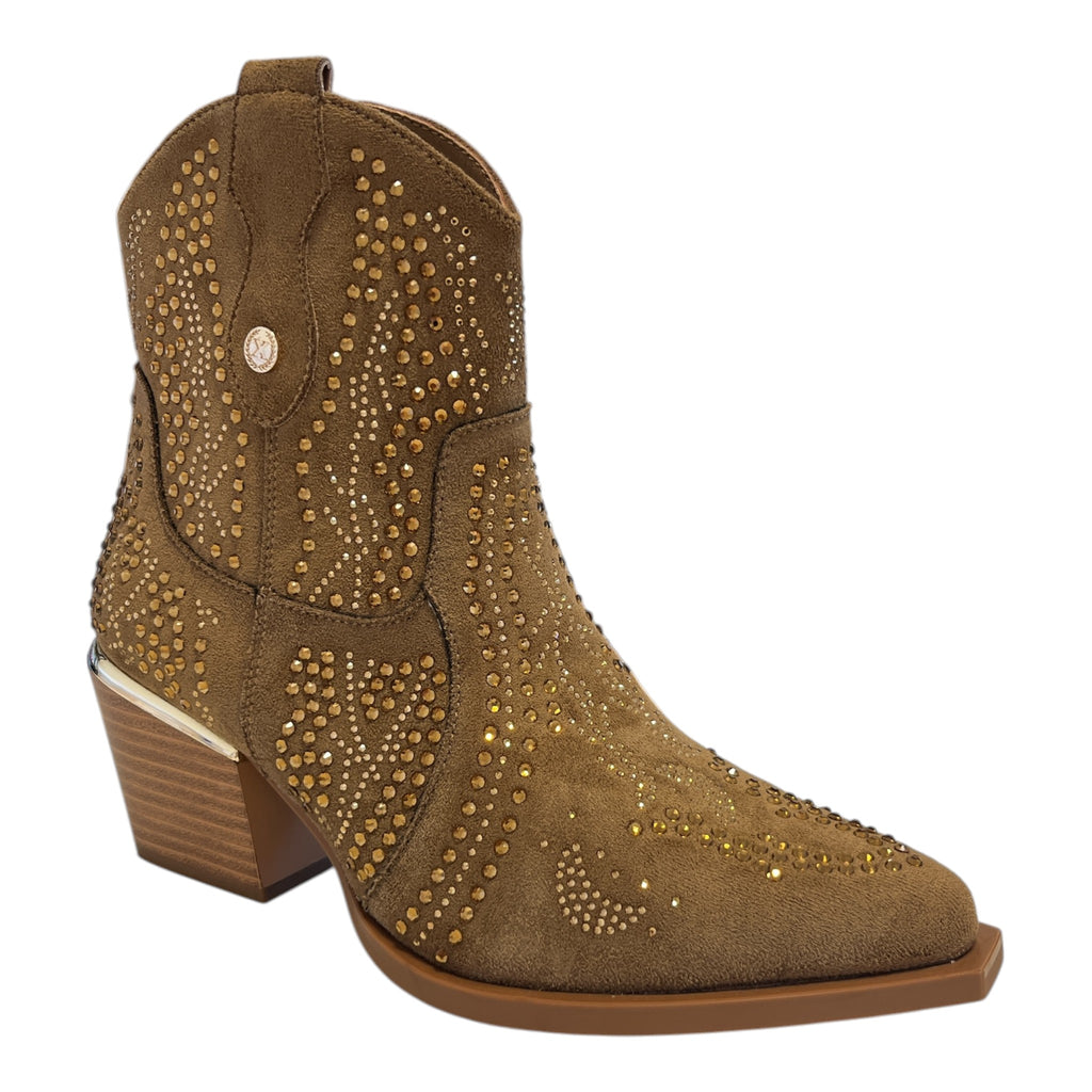 Xti Light Brown Cowboy Boots 146100
