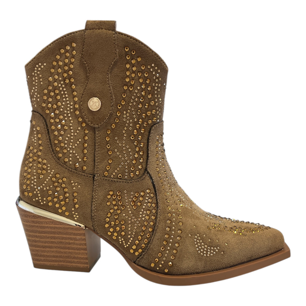 Xti Light Brown Cowboy Boots 146100