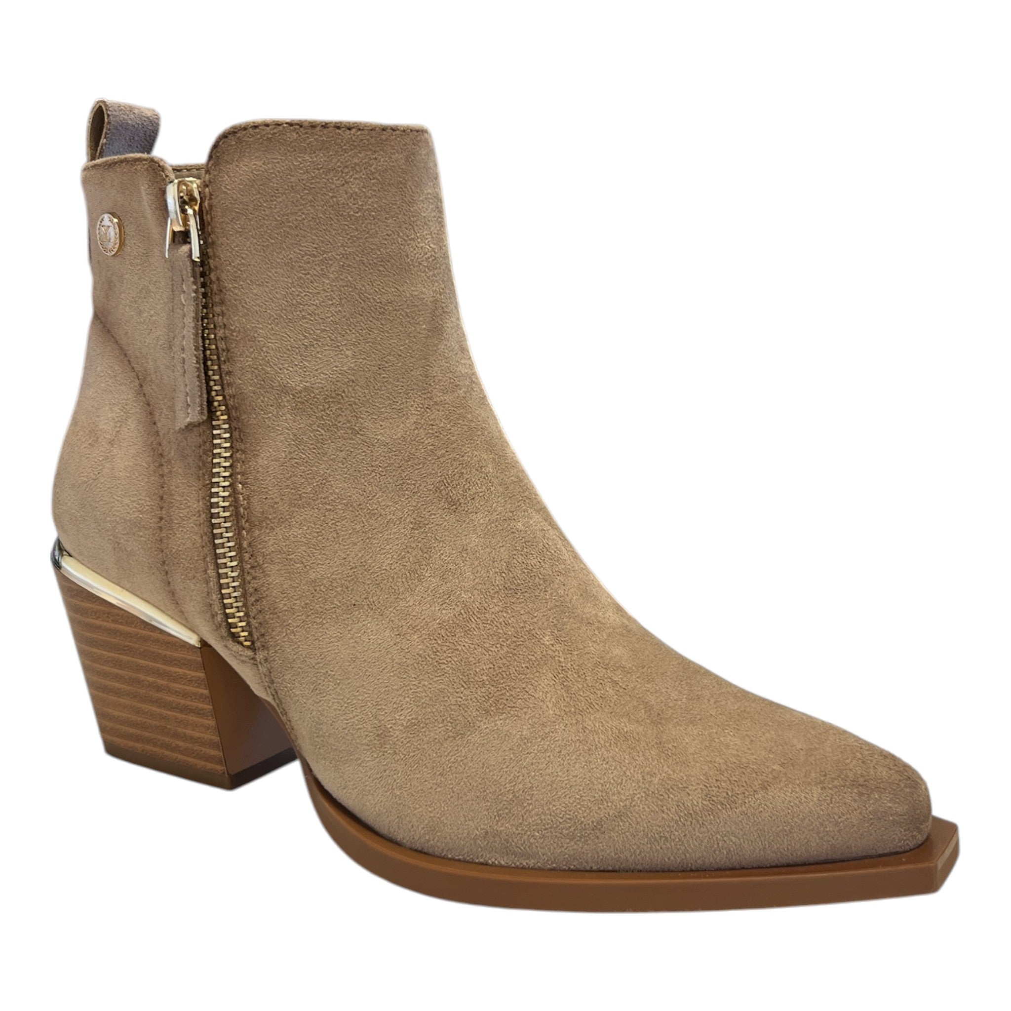Xti Taupe Ankle Boots 146103