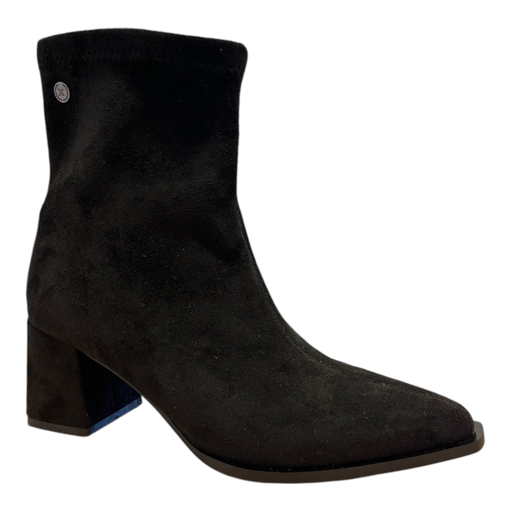 Xti Black Heeled Ankle Boots 146198