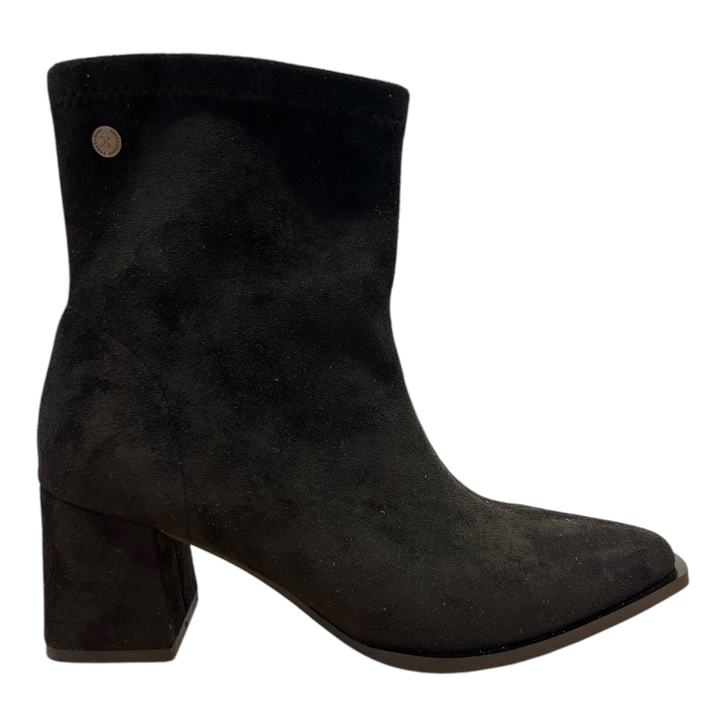 Xti Black Heeled Ankle Boots 146198