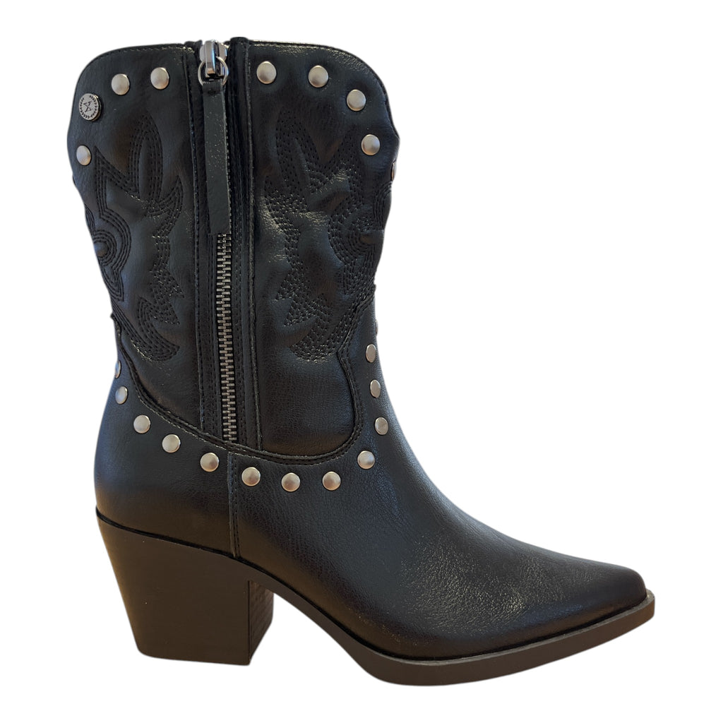 Xti Black Cowboy Boots 146239