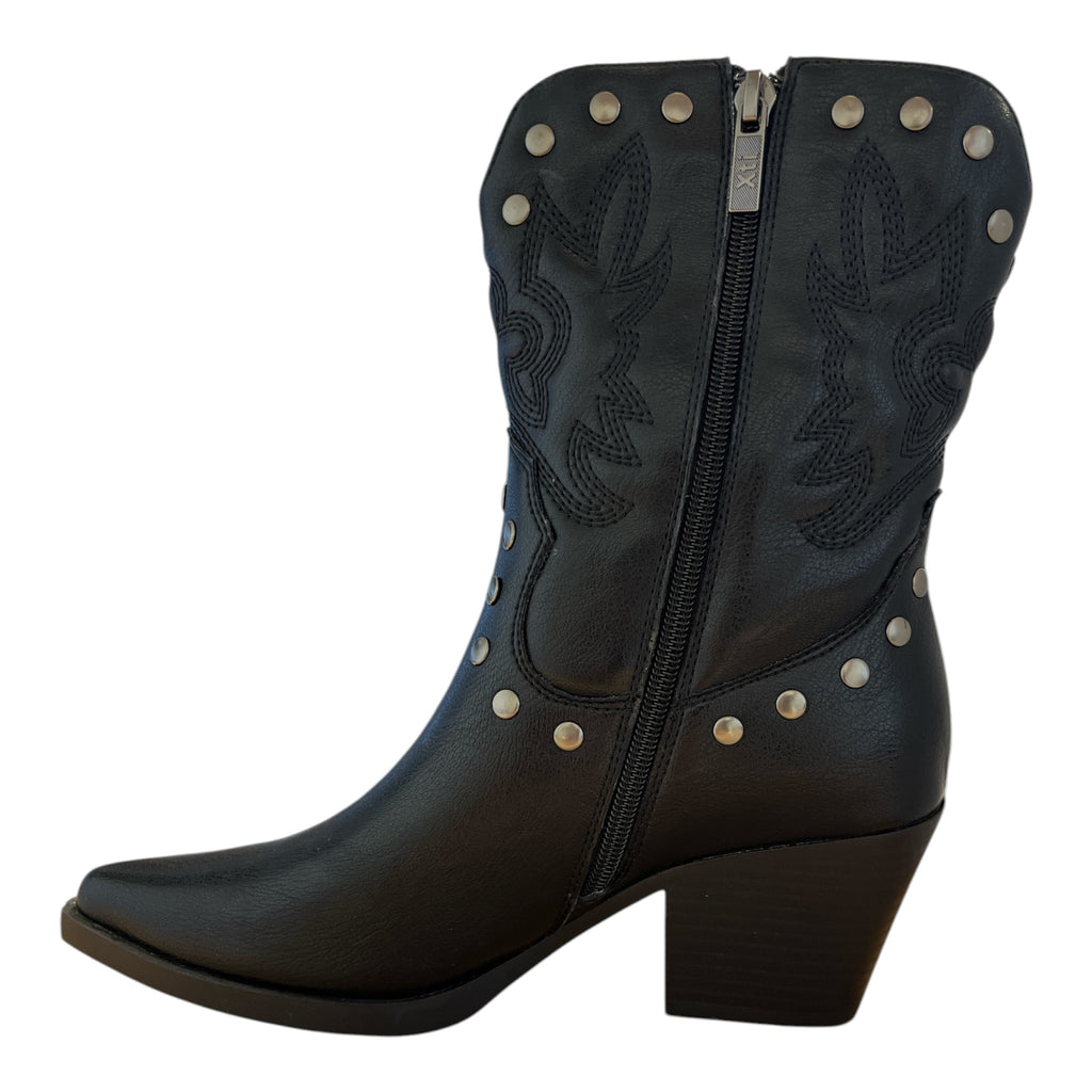 Xti Black Cowboy Boots 146239