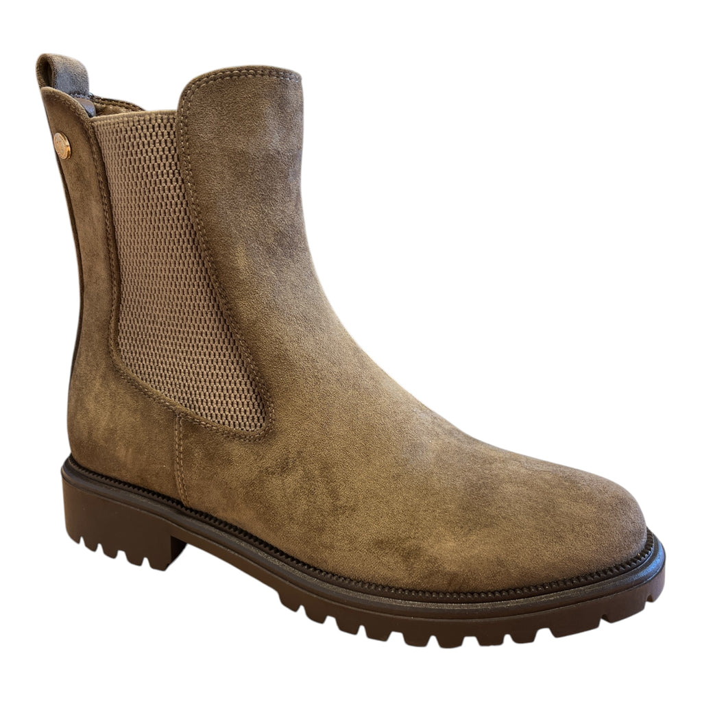 Xti Taupe Chelsea Boots 146242