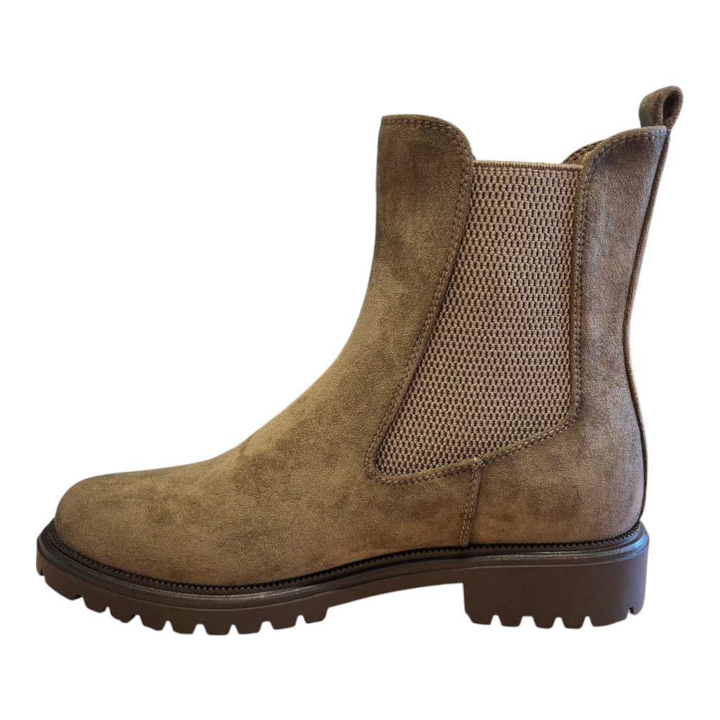 Xti Taupe Chelsea Boots 146242