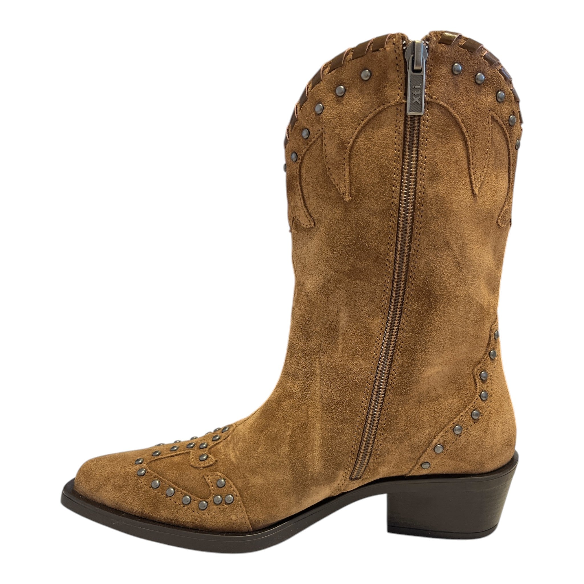 Xti Light Brown Cowboy Boots 146477
