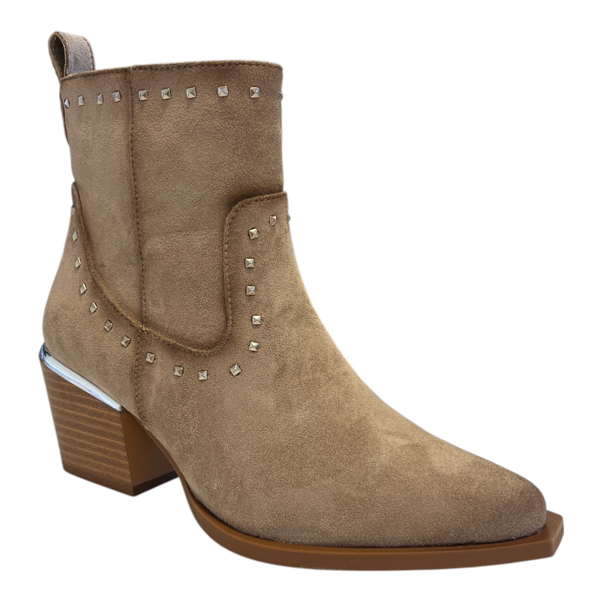 Xti Taupe Ankle Boots 146479