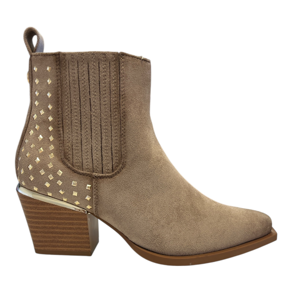 Xti Taupe Ankle Boots 146480