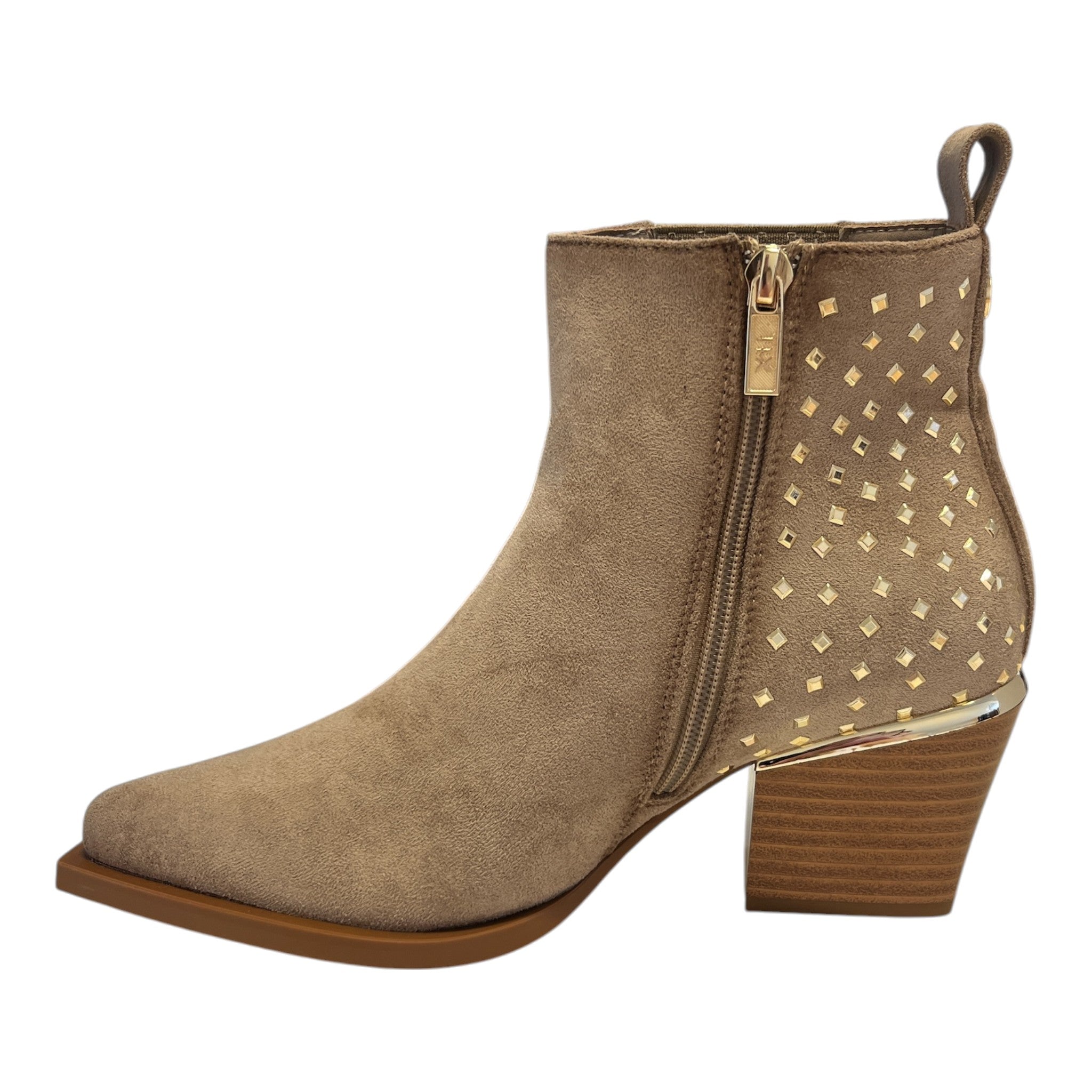 Xti Taupe Ankle Boots 146480