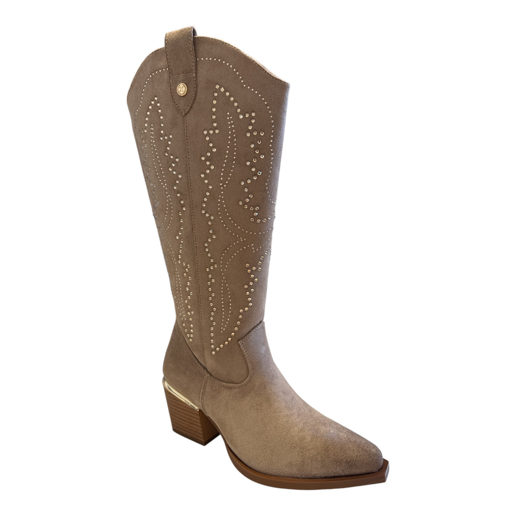 Xti Light Brown Western Boots