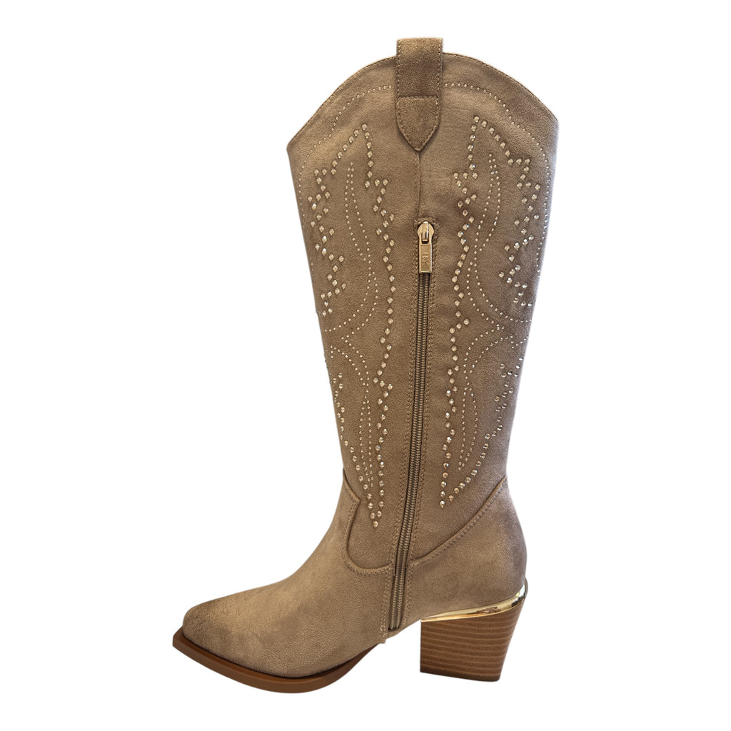 Xti Light Brown Western Boots